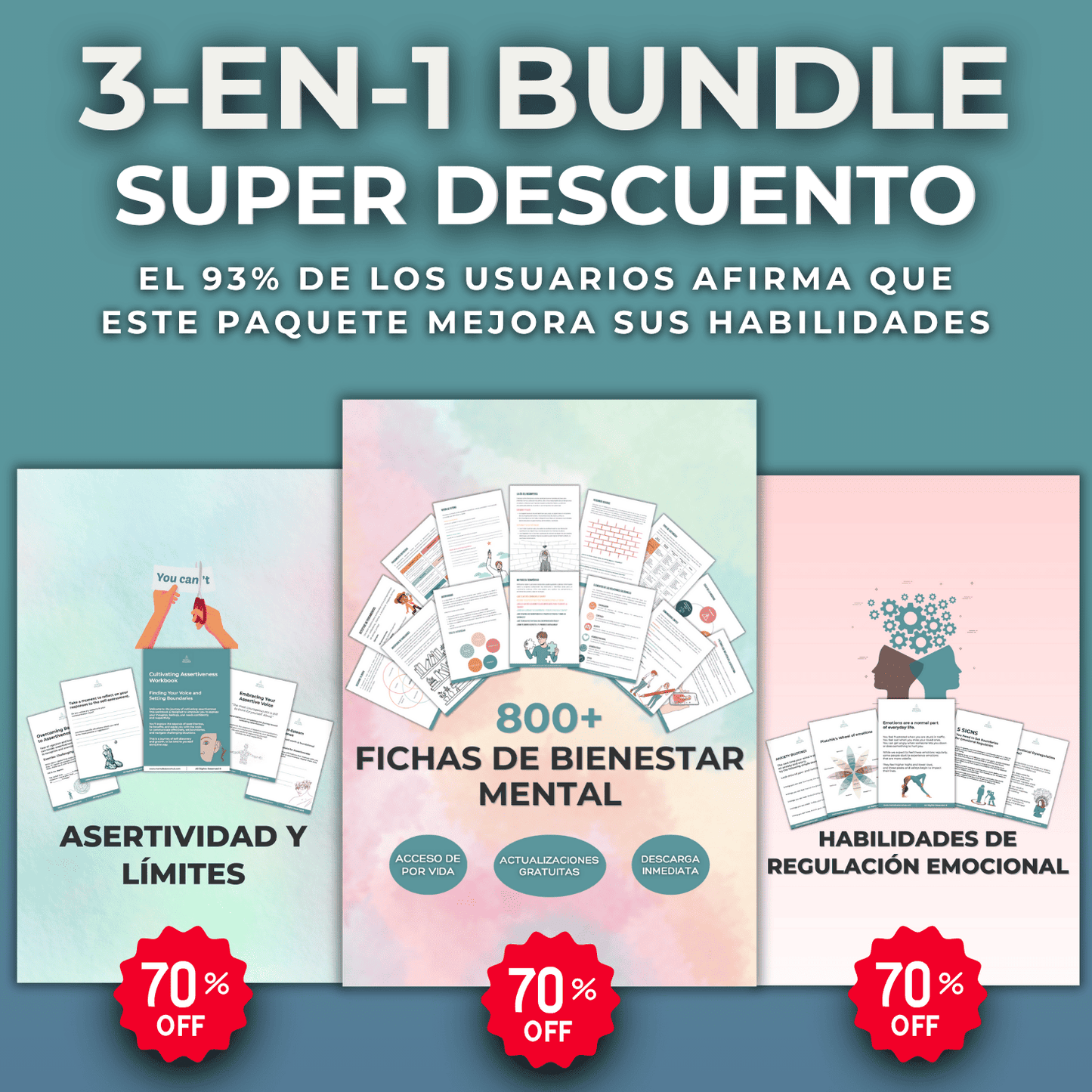 Bestsellers Bundle (Español) - Mental Balance Hub