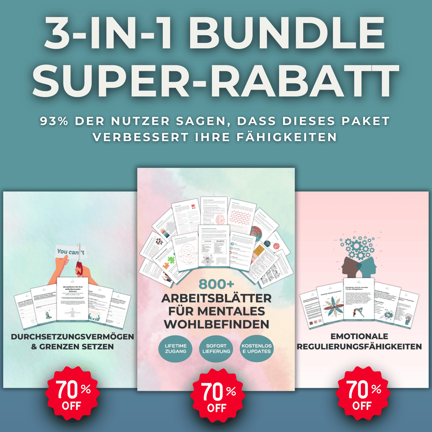 Bestsellers Bundle (German) - Mental Balance Hub