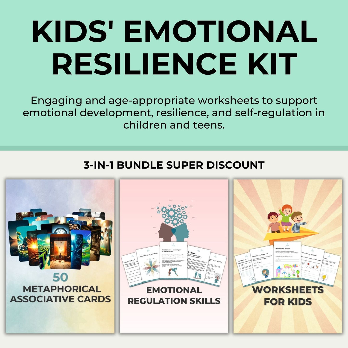 Kids' Emotional Resilience Kit - Mental Balance Hub