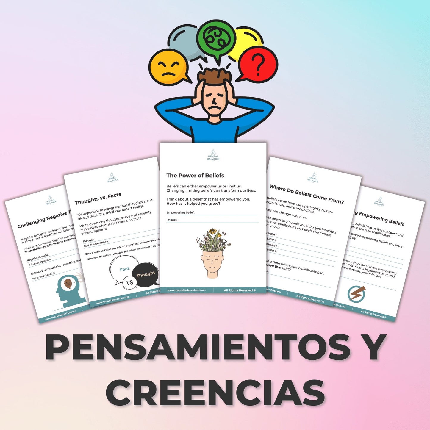 Pensamientos y Creencias - Mental Balance Hub