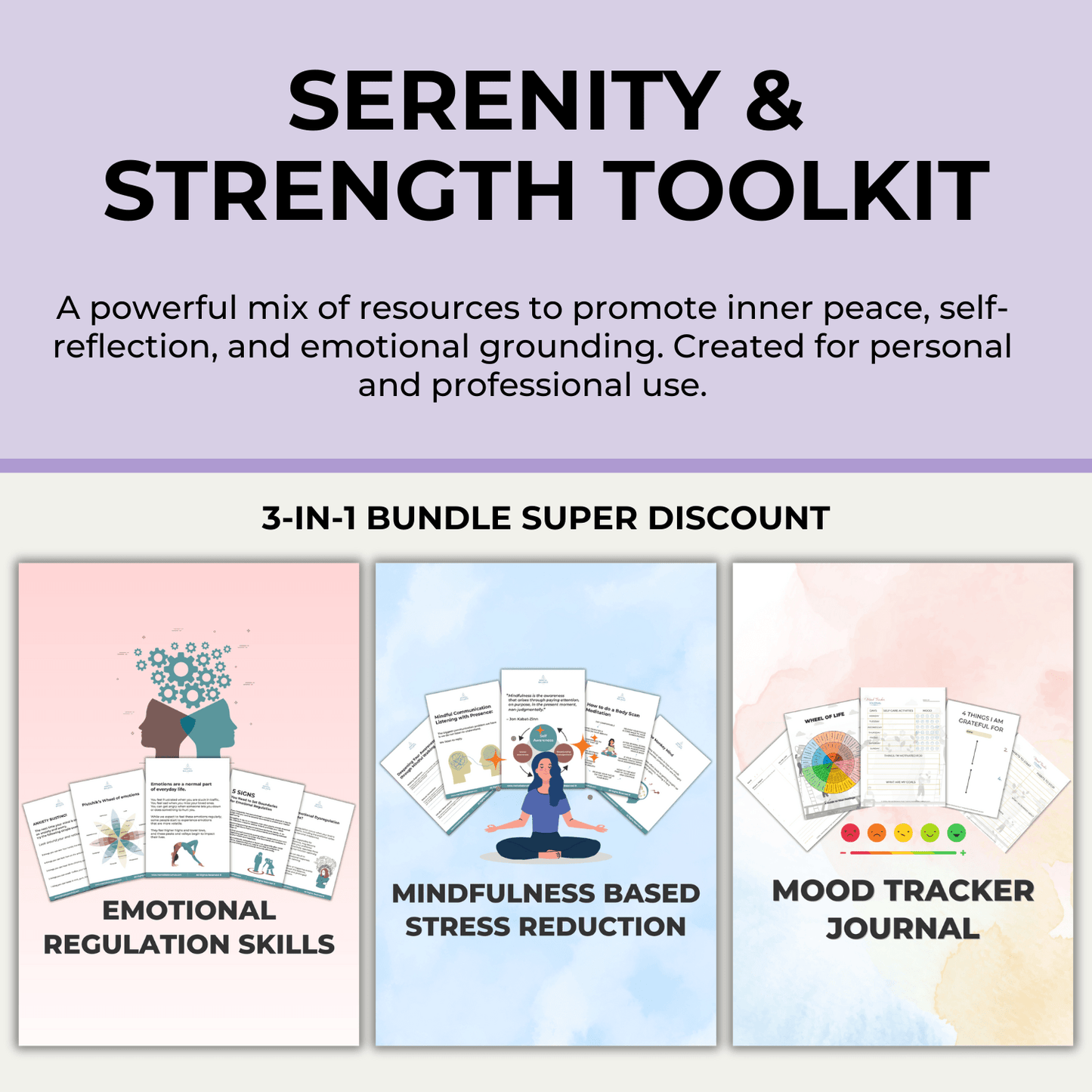 Serenity & Strength Toolkit - Mental Balance Hub