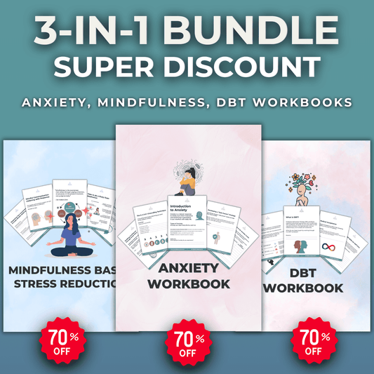 Anxiety + Mindfulness + DBT Bundle