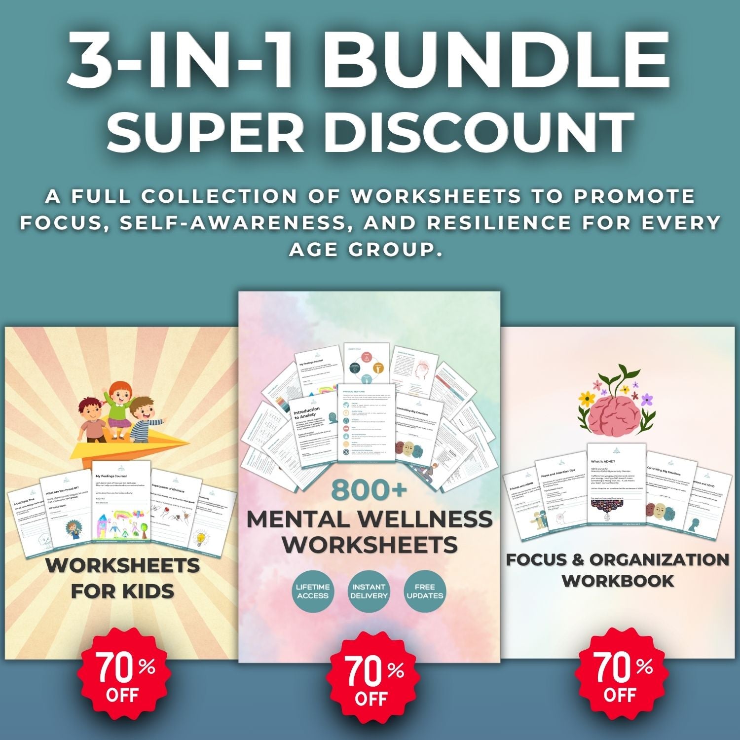 All - Ages Resilience & Reflection Kit - Mental Balance Hub