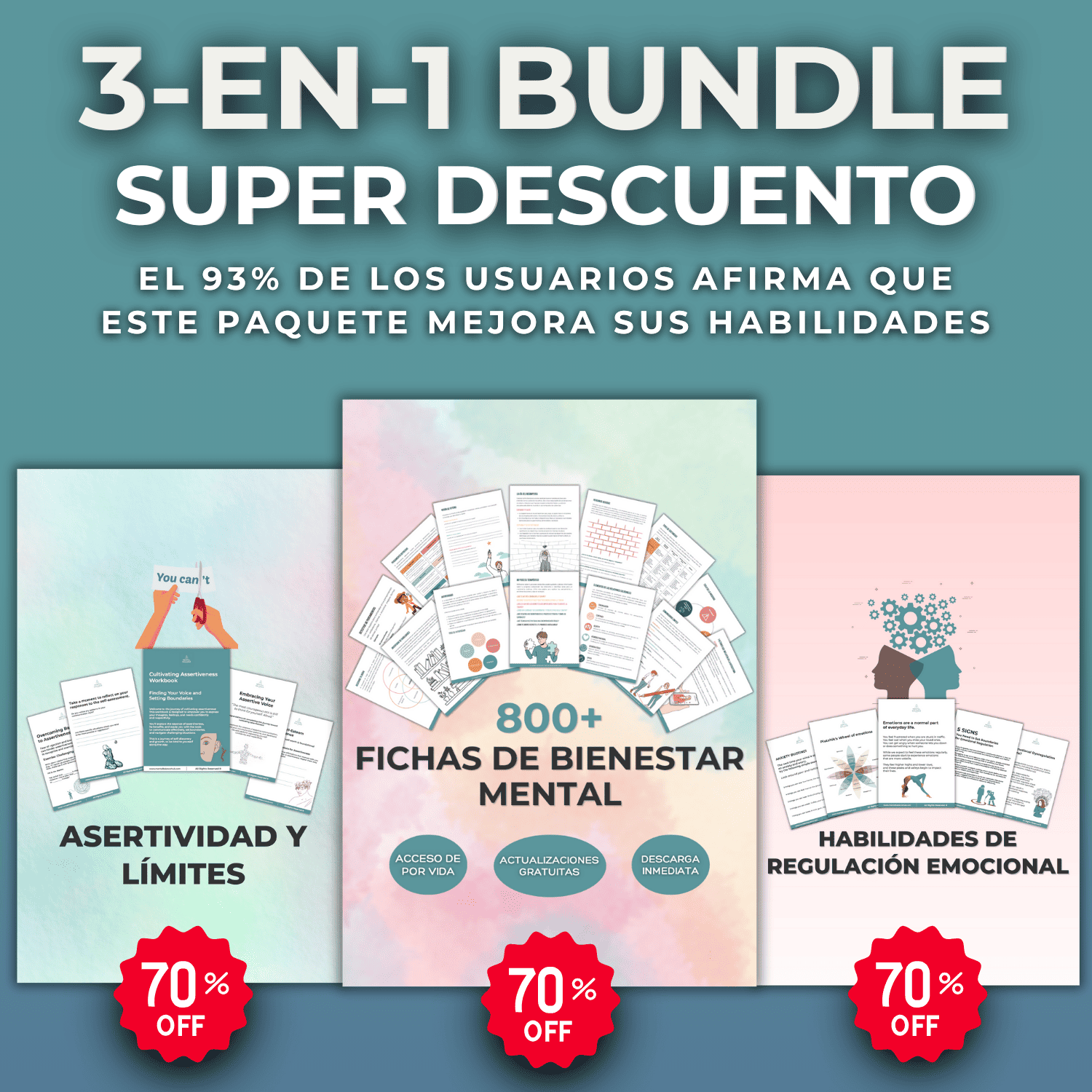 Bestsellers Bundle (Español) - Mental Balance Hub