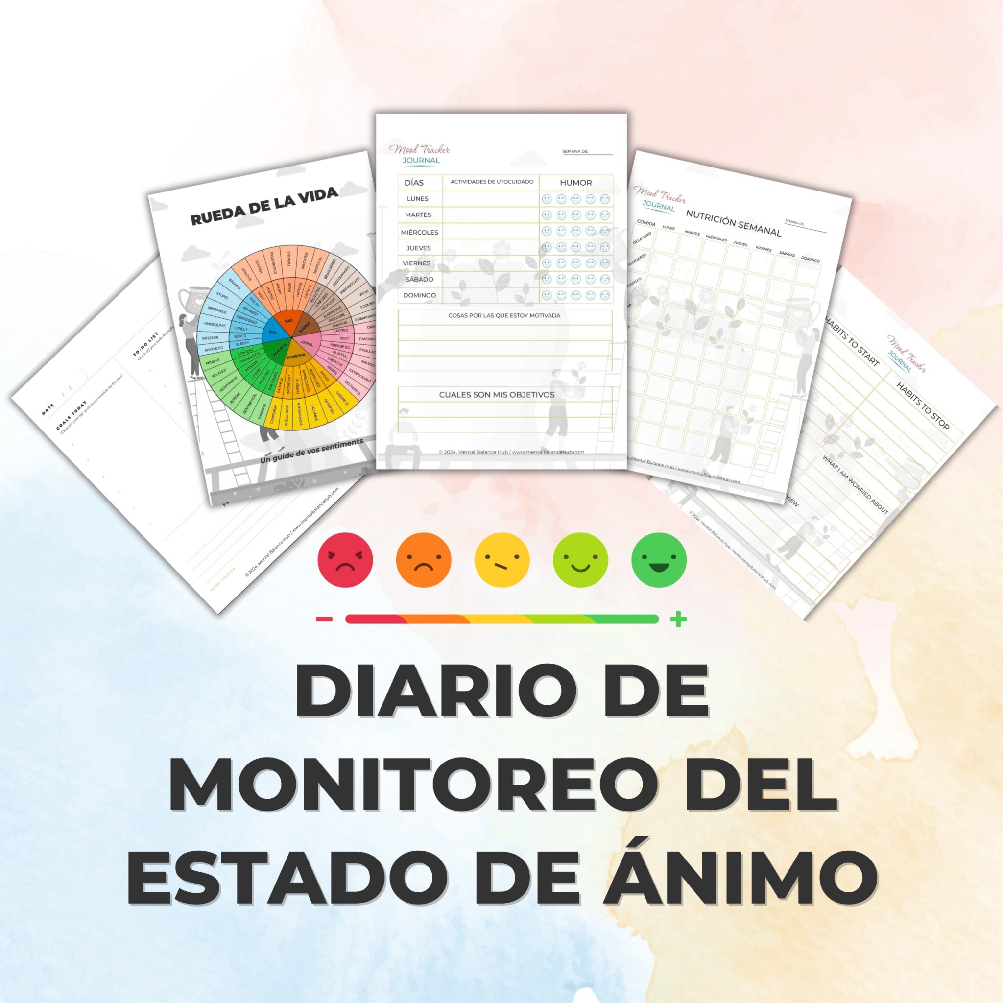 Diario de Monitoreo del Estado de Ánimo - Mental Balance Hub